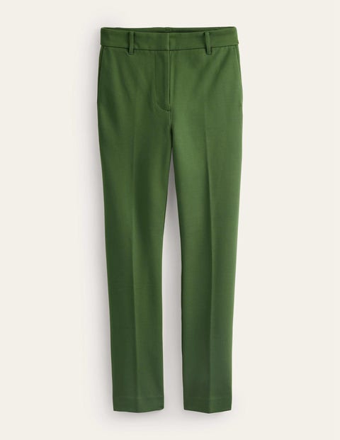 Highgate Ponte Trousers Green Women Boden