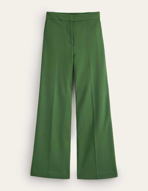 Westbourne Ponte Trousers Green Women Boden