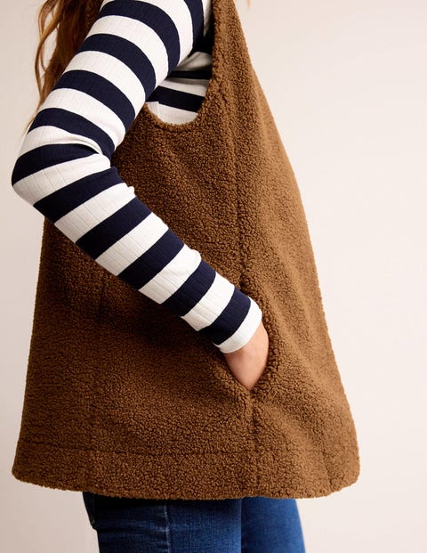 Boden fur deals gilet