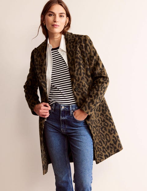 Canterbury Interest-Mantel Damen Boden, Leopard