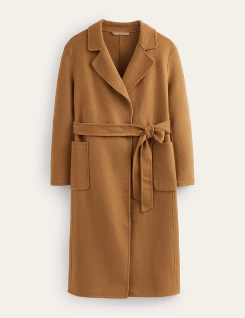 Bristol Wool-Blend Coat brown Women Boden