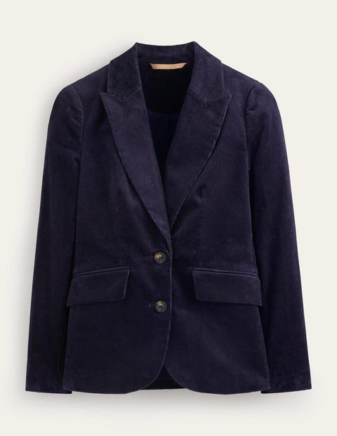 Marylebone Cord Blazer - Navy | Boden EU