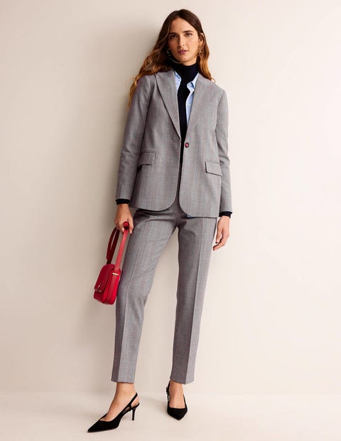 Wool blazer grey hotsell