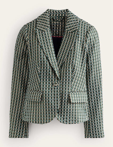 Boden The Canonbury Jacquard Blazer Jacquard Women