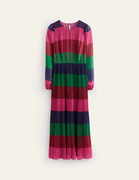 Colourblock Maxi Dress Multi Women Boden