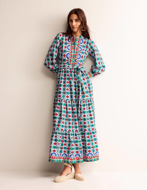 Alba print on sale maxi dress
