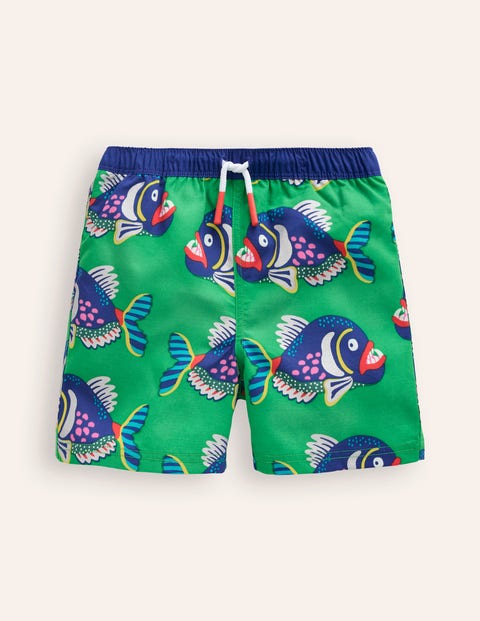 Board Shorts College Navy Ivory Stripe Boden EU