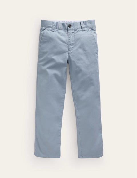 Shop Mini Boden Chino Stretch Pants Pebble Blue Boys Boden