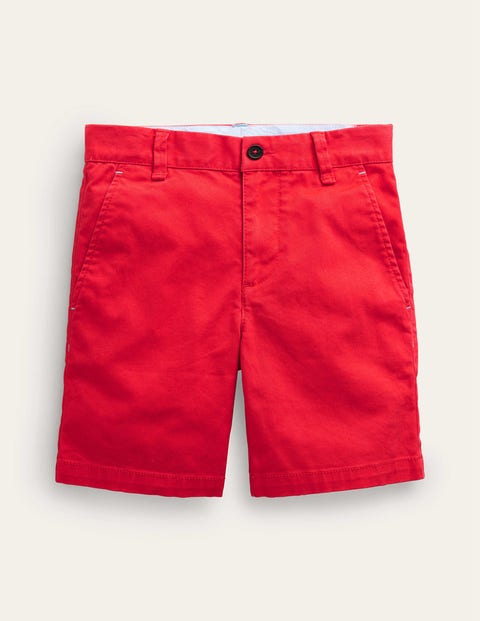 Classic Chino Shorts Red Boys Boden