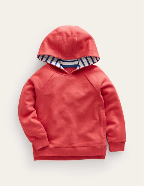 Cosy Hoodie Red Boys Boden
