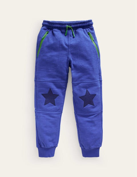 Shop Mini Boden Warrior Knee Joggers Sapphire Blue Star Boys Boden