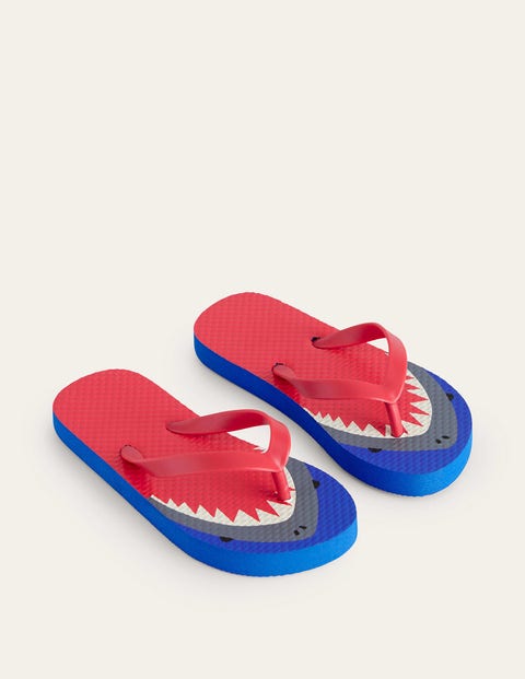 Lustige Flip-Flops Jungen Boden