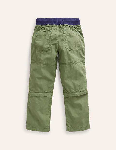 Zip-off Techno Pants - Safari Green