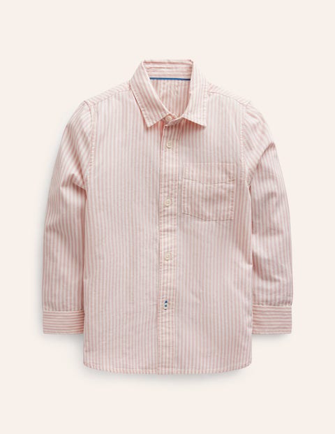 Cotton Shirt Pink Boys Boden