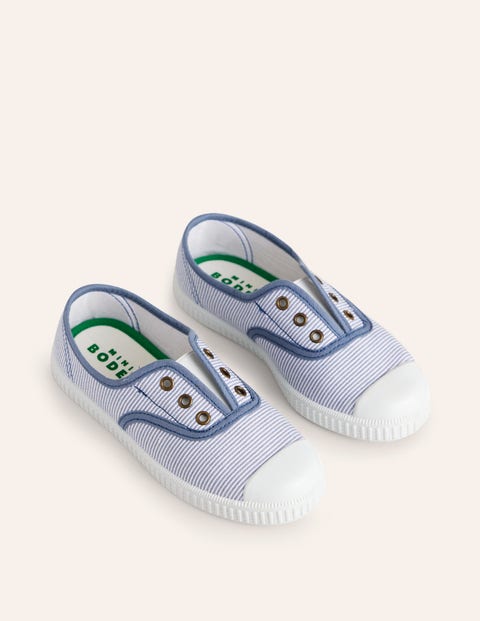 Boden laceless canvas shoes cheap