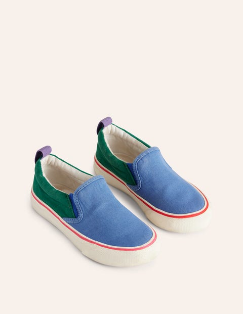 Canvas Slip Ons Multi
