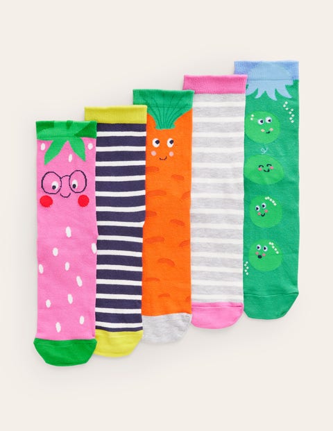 Socken im 5er-Pack Mädchen Boden