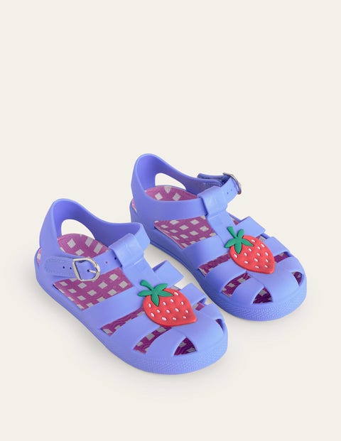 Jelly-Schuhe mit Logo Mädchen Boden