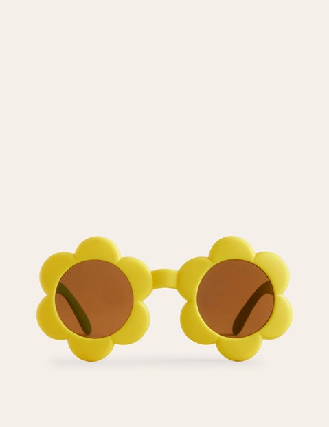 Boden Kids' Fun Sunglasses Yellow Daisy Girls