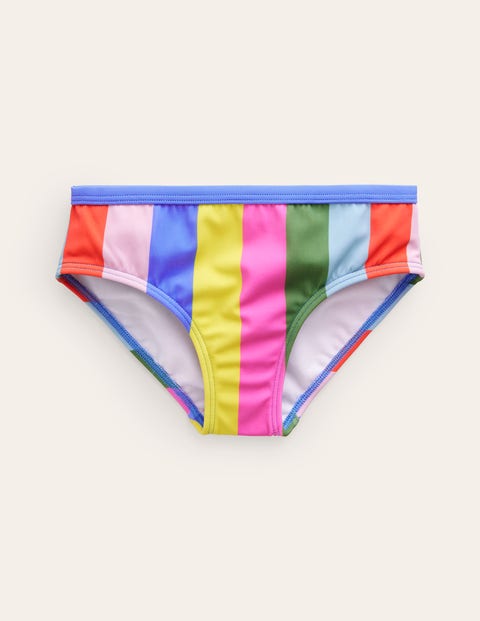 Mini Boden Kids' Bikini Bottoms Soft Multi Stripe Girls Boden