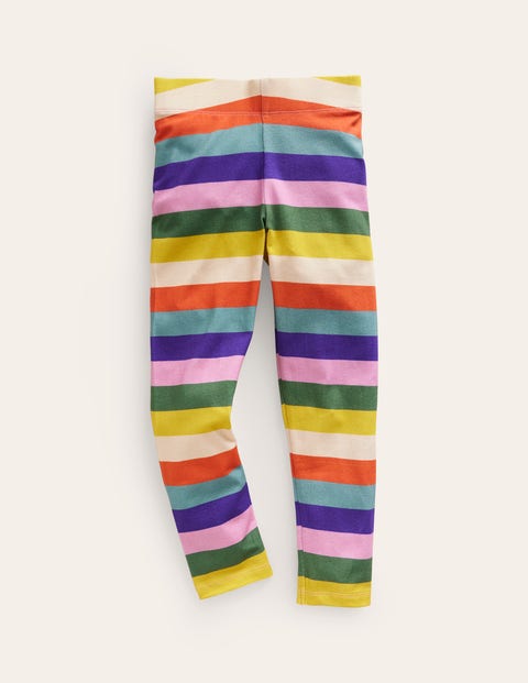 Mini Boden Kids' Fun Leggings Multi Stripe Girls Boden