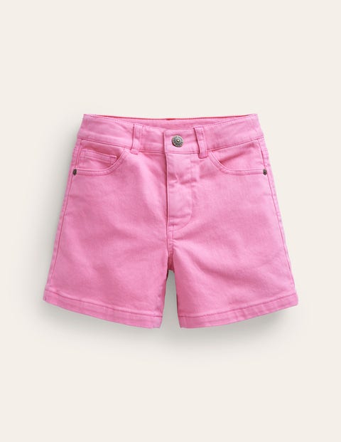 Denim Shorts Pink Girls Boden