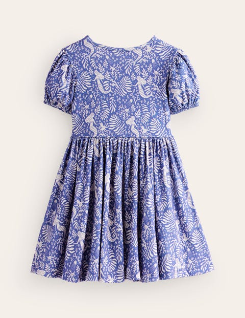 Twirly Ballerina Dress Surf Blue Mermaids Boden UK