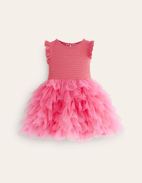 Petal Skirt Tulle Dress Pink Girls Boden