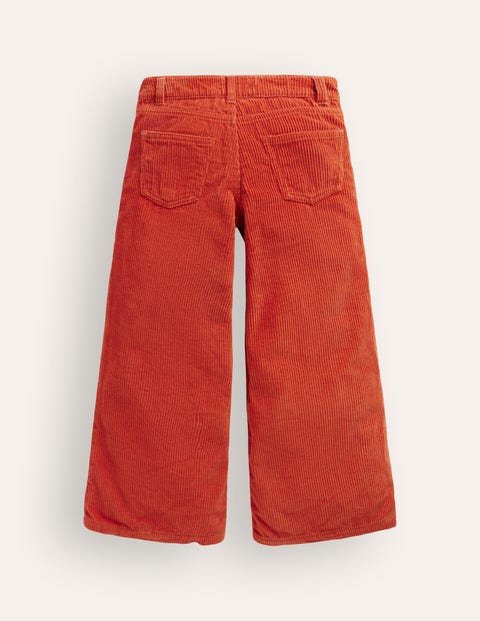 Wide Leg Trouser Burnt Ochre Orange Boden US