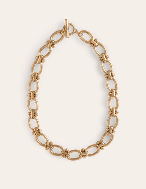 Shop Boden Chunky Oval Chain Necklace Gold Women