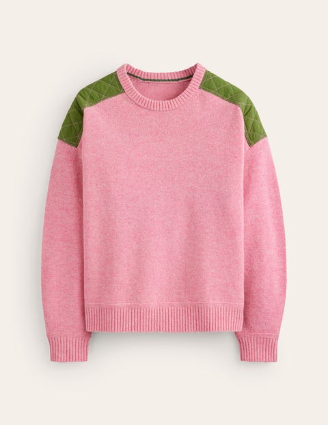 Quilted jumper best sale