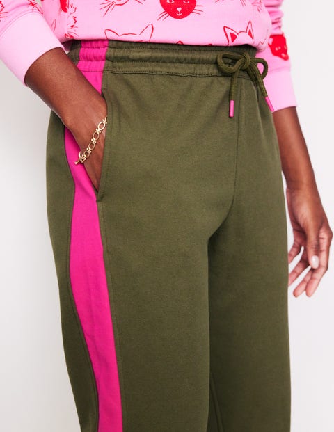 Boden Side Panel Joggers Khaki Size 20 22