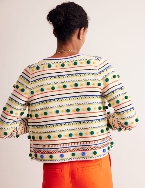 Strickjacke mit bommeln Clearance