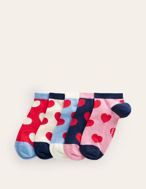 Sportsocken im 5er-Pack Damen Boden