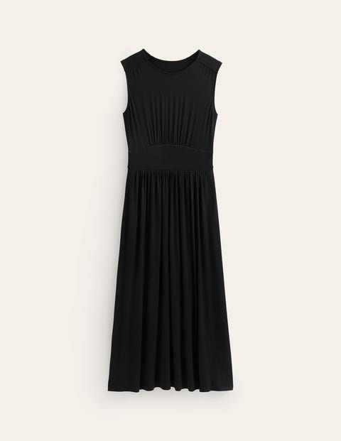 Thea Sleeveless Midi Dress - Black | Boden UK