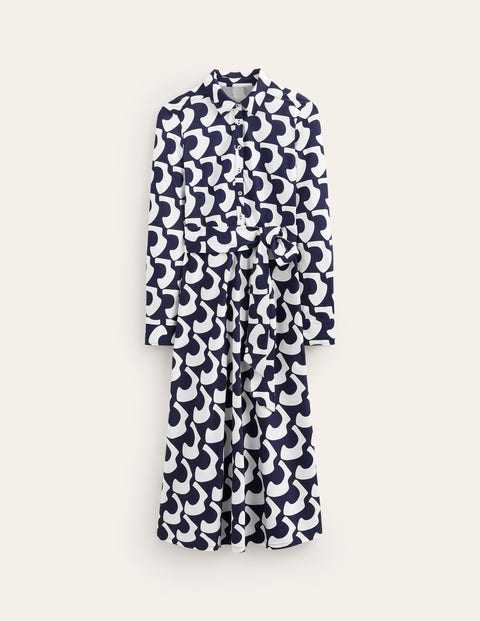 Robe En Jean Avec Détails Sequins - Style Rétro, Manches Longues Bouffantes - Taille Petite, Neuf Avec étiquettes