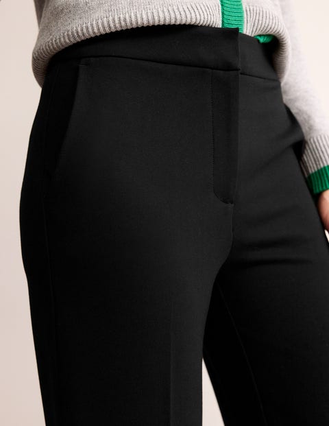 Buy Boden Black Hampshire Ponte Trousers from the Next UK online shop
