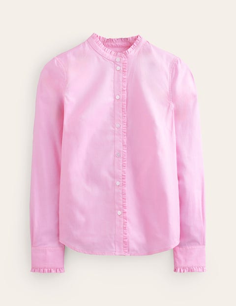 Phoebe Cotton Shirt Pink Women Boden