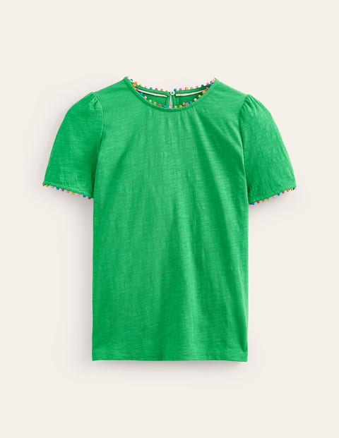 Ali Jersey T-Shirt Green Women Boden