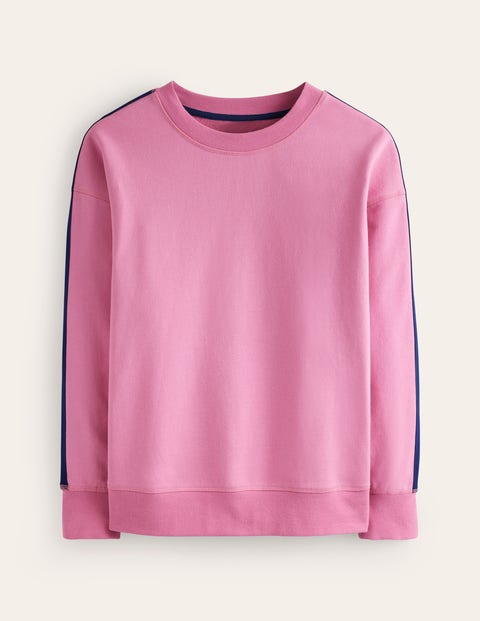 Drop Shoulder Sweatshirt Pink Women Boden