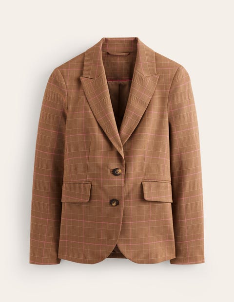 Marylebone Karo-Blazer Damen Boden