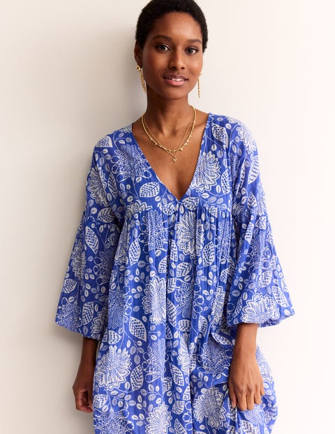 PalasFashion Arabian Style Kaftan Long Gown Dresses Women's KKPF17266-6  Blue UK Size: 6 : Amazon.co.uk: Fashion