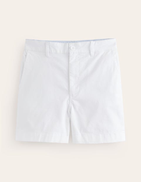 Barnsbury Chinoshorts Damen Boden, Weiß