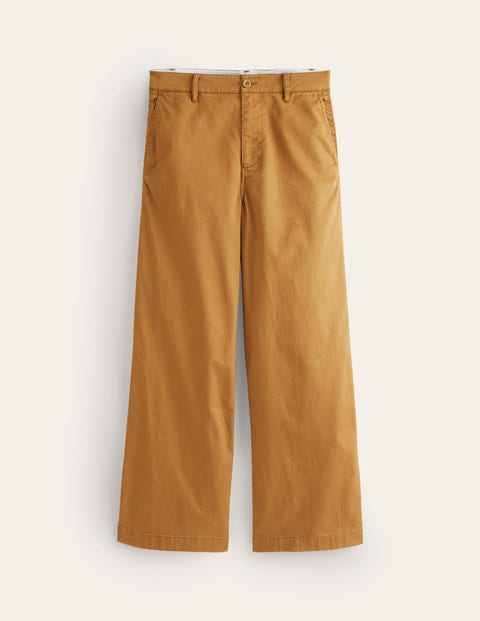 pantacourt chino barnsbury femme boden, brn