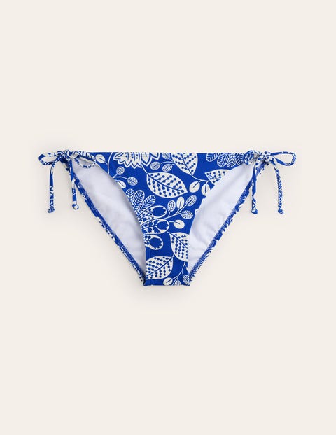 Symi String Bikini Bottoms - Surf The Web, Gardenia Swirl