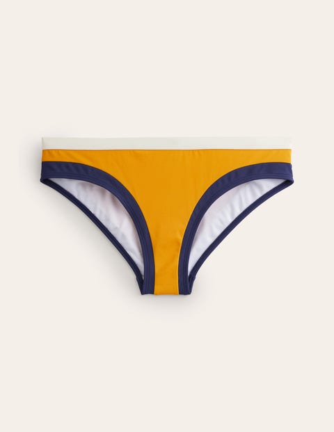 Santorini Bikini Bottoms Yellow Women Boden