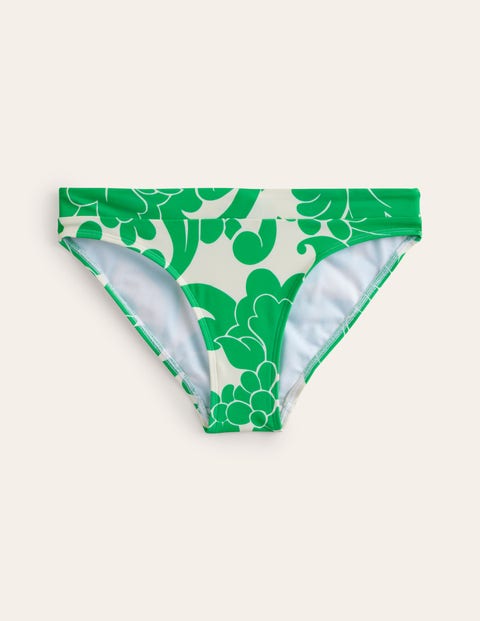 Ithaca Panel Bikini Bottoms Green Women Boden