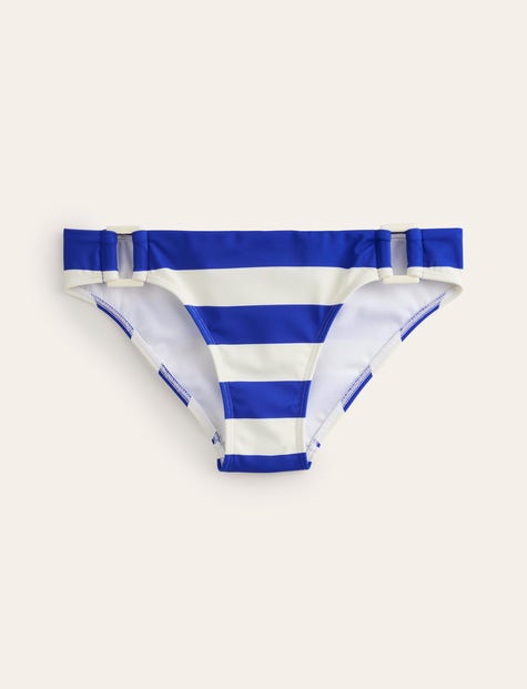 Bikinihose mit Kunstharzschnalle Damen Boden