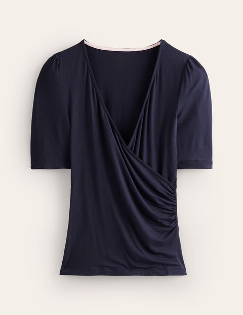 boden black wrap top