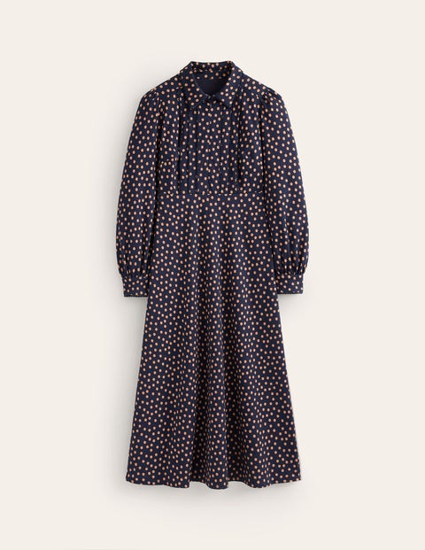 Aubrey Cord Midi Shirt Dress Rubber Silhouette Sprig Boden EU